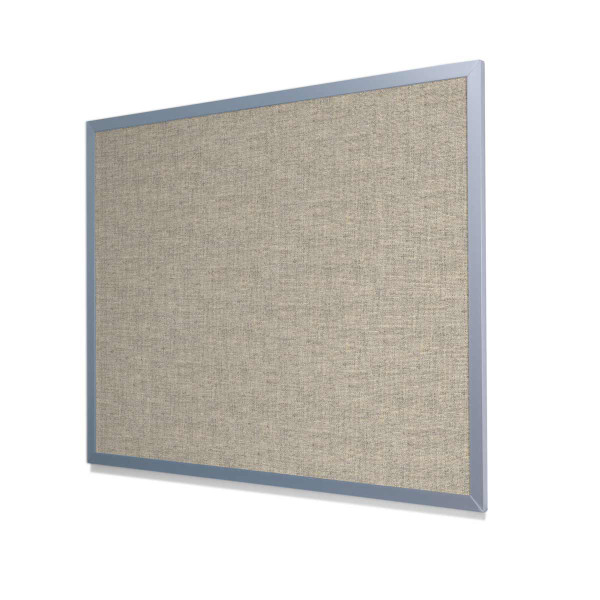 Guilford of Maine FR701 Opal Cork Board with Light Aluminum Frame